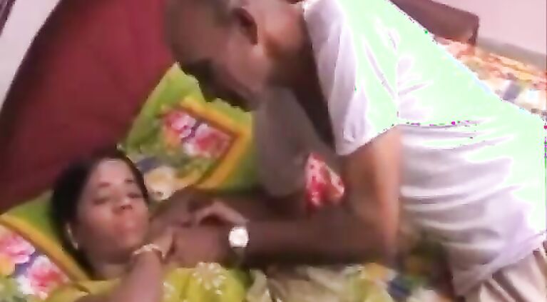 Desi Grandpa and Grand Daughter Play for Money @worldfreex.com