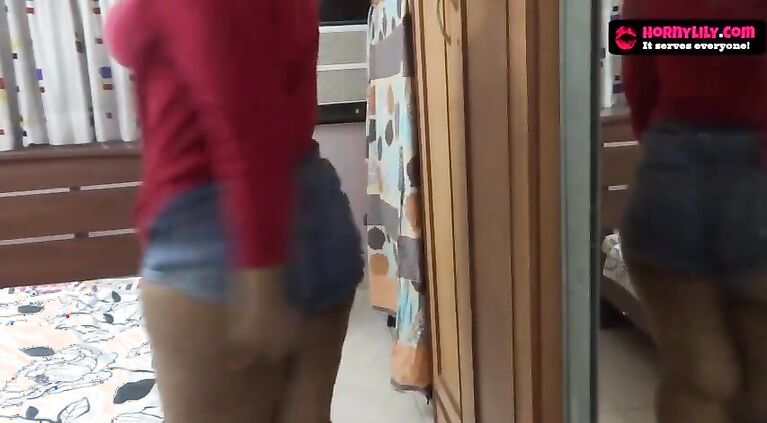 Mallu girl's huge butt