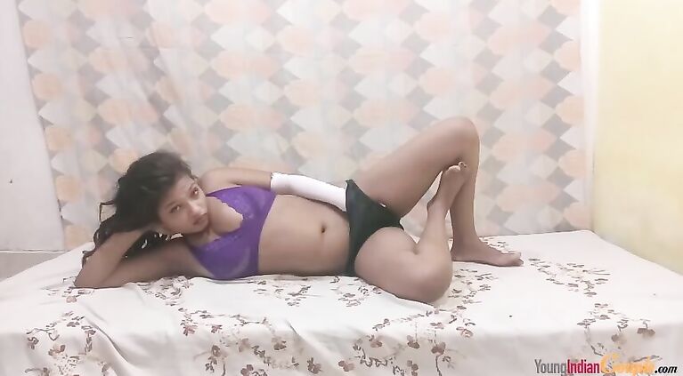 Tight Desi Teenage Gets Creampied by Step Brother -Sariki In Full Indian Hindi Audio Fucking