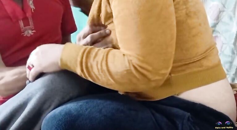 Son in law pressing huge boobs of mother in law and motivating for assfuck hardcore fucking