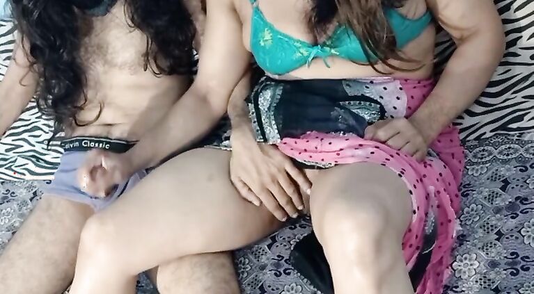 Cute Punjabi Couple masturbating each other when home alone dirty talking in hindi