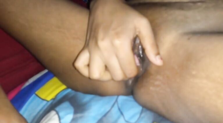 Indian Desi Bhabhi Fingering Her Tight Cunt And Titties
