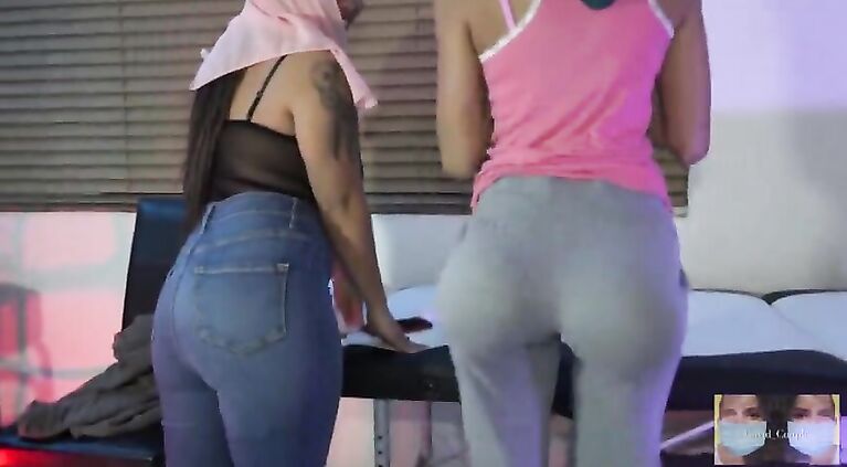What? Balloon Stuffings in boobs and butt? How can this be with 2 women!?