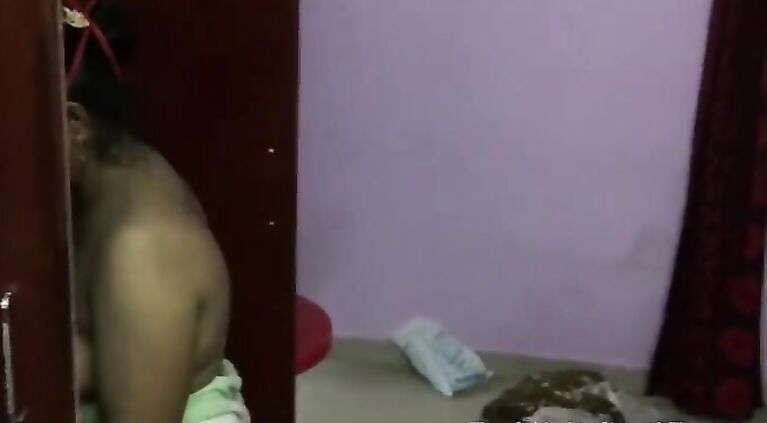 Desi Milf After Shower Drying Asking Her Man To Have Sex