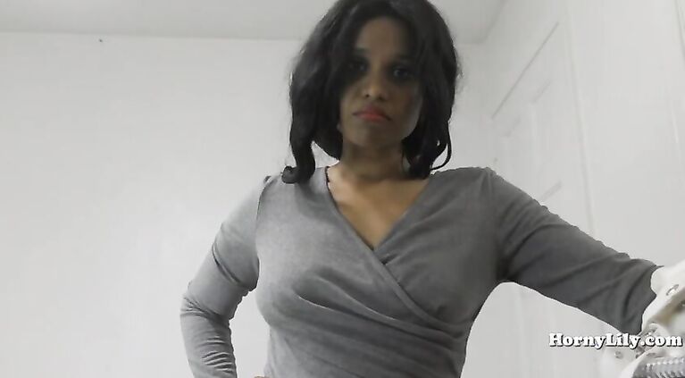 WIFE HornyLily pees and shows her huge butt pov roleplay