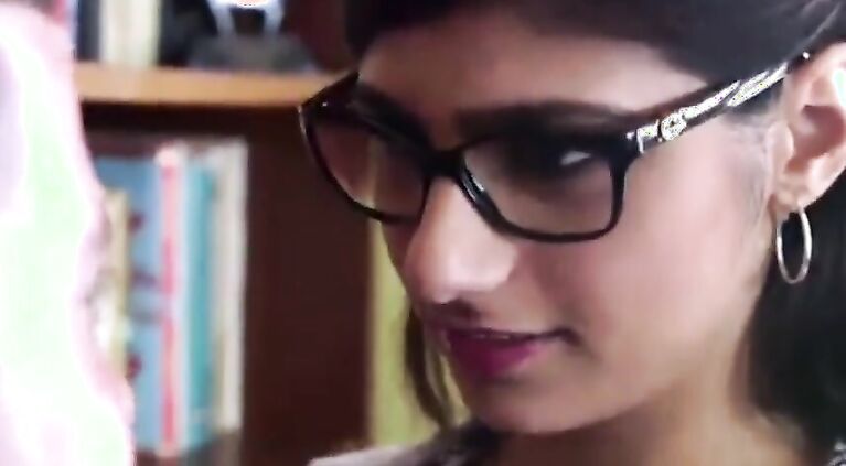 Mia khalifa Schoolgirl Suck dick and fucking hard