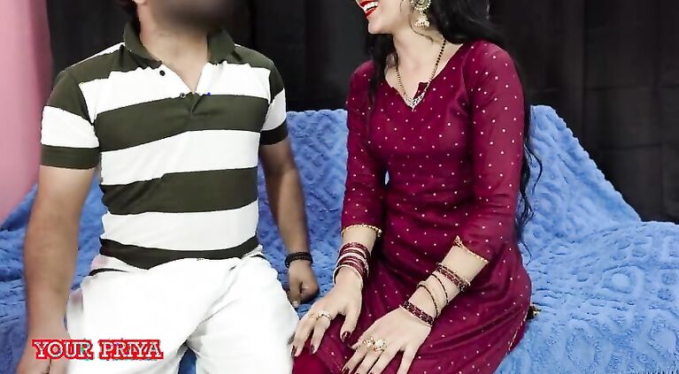 Priya requested her brother-in-law show his dick and fuck her wet vagina with hindi roleplay