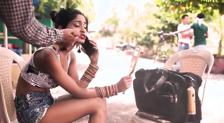 Tamil beautiful couples romance in bathroom cute vids