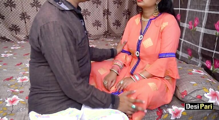 Indian Pari Fuck On Wedding Anniversary With Clear Hindi Audio