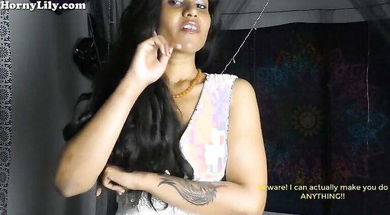 CEI(Cum Eating Instruction) StepSister Roleplay in Hindi (english subs)