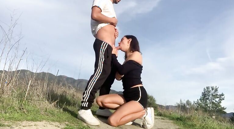Chesty Latina Goddess fucked in public park — IG: haileyrose.baby