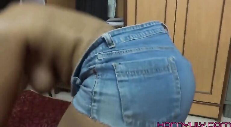 Horny Lily In Her Tamil Shorts Full Stripping Show