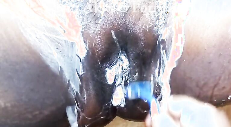 Mommy WIFE shaving her vagina and come to orgasm dark cunt dirty talks Tamil aunty cheating milf