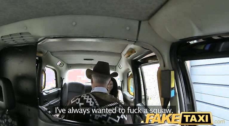 FakeTaxi Playing cowboys and indians for 4th July