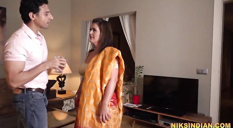 Mommy pregnant Mature butt fucked by horny Stepson