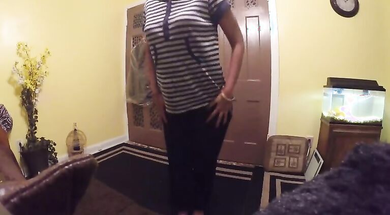 South Desi stripping away her clothes