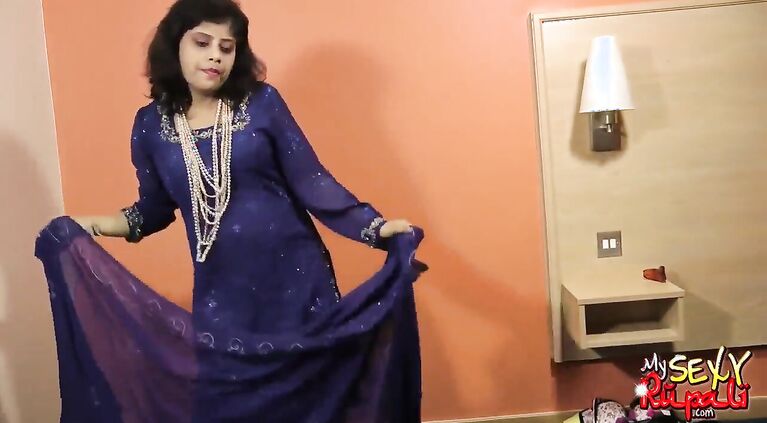 Tamil sweet Rupali using a dildo masturbating