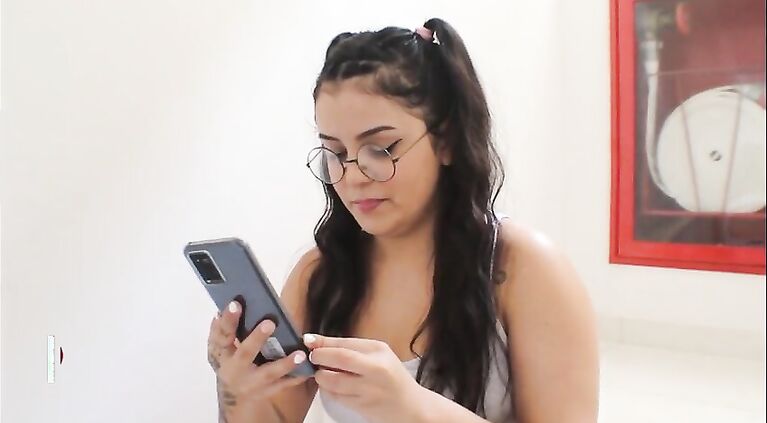I rent an airbnb with my stepbrother and something unexpected happens - Spanish porn