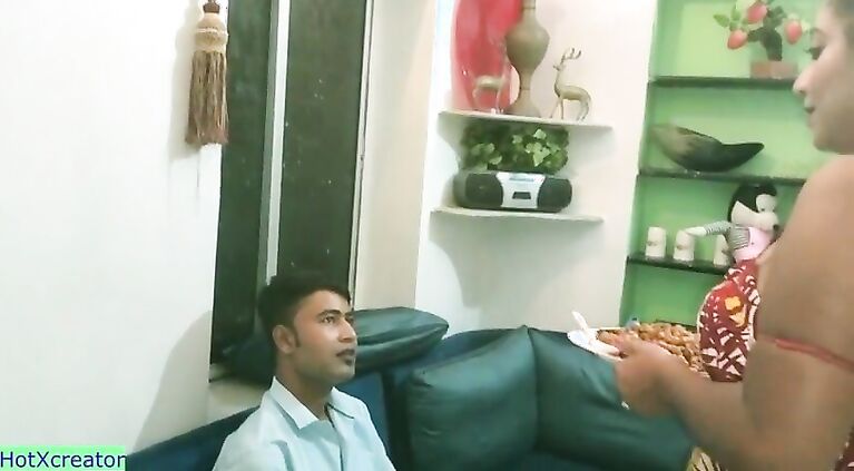 Desi Hotwife private sex with Boss for Promotion!! Husband Don't know