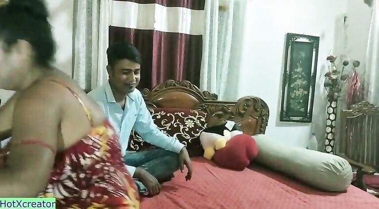 Desi Hotwife private sex with Boss for Promotion!! Husband Don't know