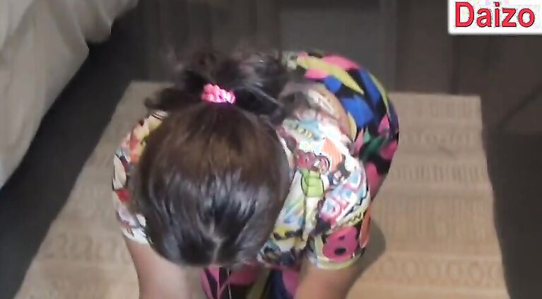 Dewar fucked Desi Bhabi during YOGA --- Cum in mouth - Naughty Hindi talk