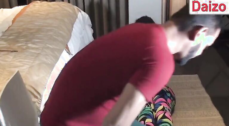 Dewar fucked Desi Bhabi during YOGA --- Cum in mouth - Naughty Hindi talk