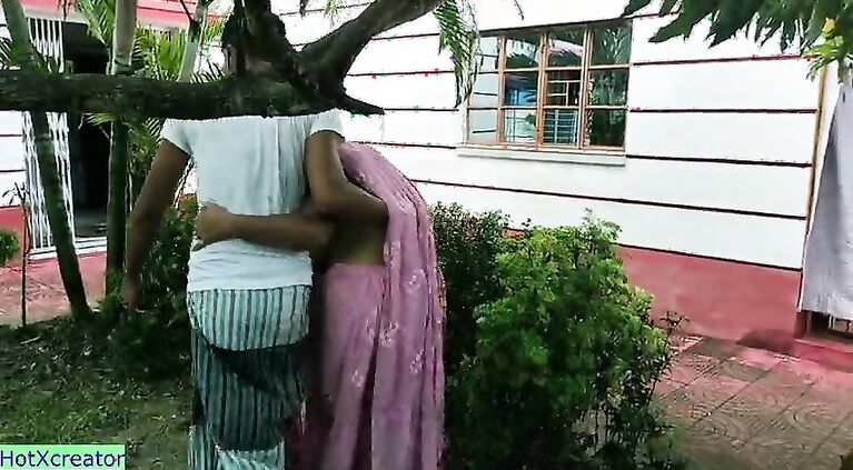 Bengali Beautiful Boudi Hardcore Sex In The Garden! Come Tomorrow Again!!!