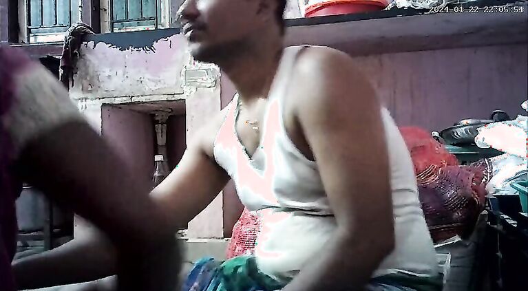 Tamil house milf cute kissing butt