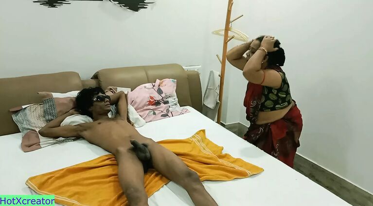Tamil Blind boy Hardcore sexy sex!! Beautiful aunty sex