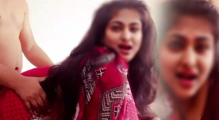 Tamil Stepmom Disha Fucked From Behind & Take Cum Inside Her Vagina