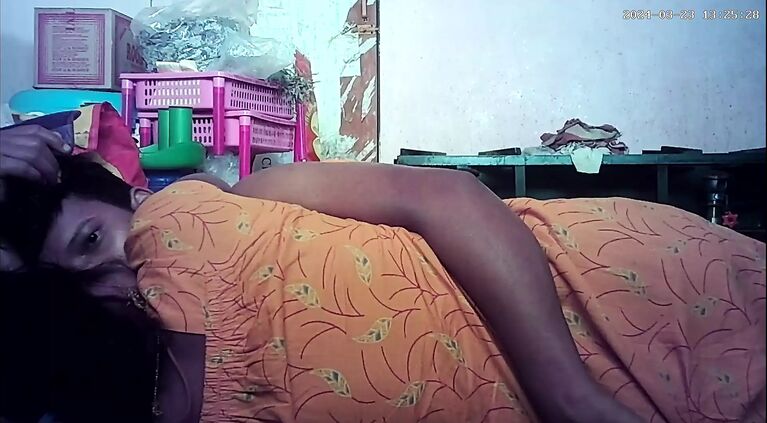 Tamil village house milf romantic kissing butt