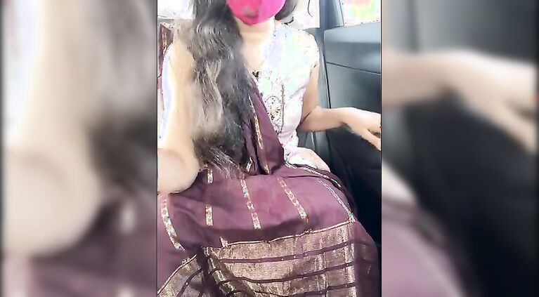 Tamil Girl Aarohi movie call sex in the car.