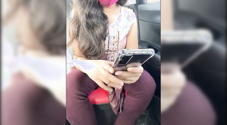 Tamil Girl Aarohi movie call sex in the car.