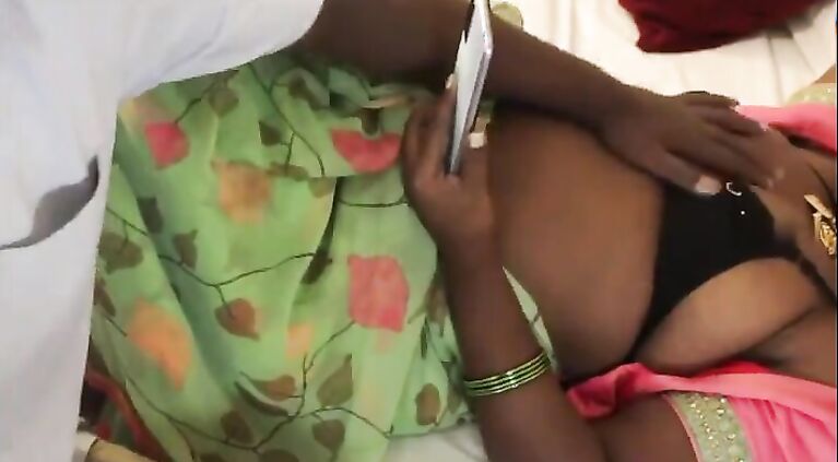 Cuckold Husband Watching Housewife Nude Videocall to Lover