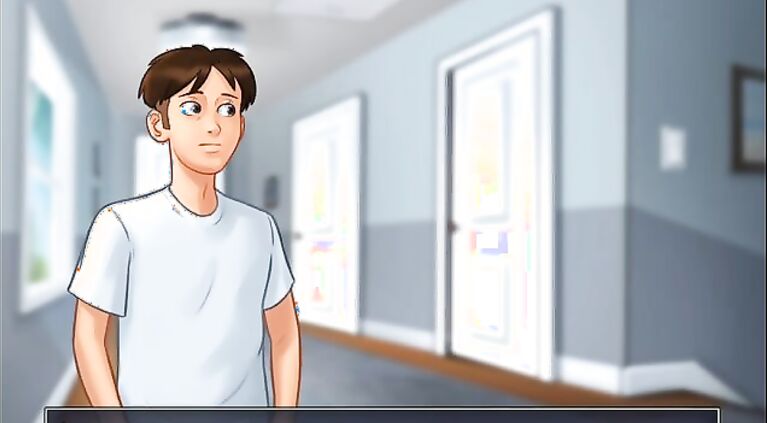 Summertime Saga Part 4 - Helping Next Door Housewife Widow