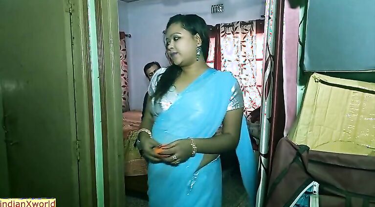 Indian sexy bhabhi having sex secretly with house owner’s son!! Hindi webseries sex