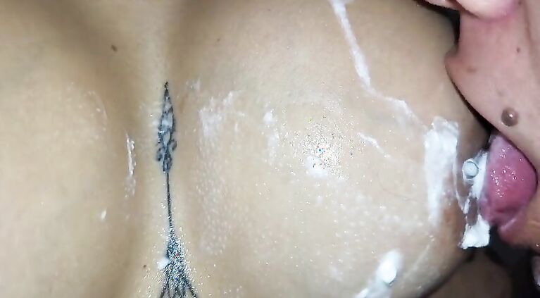 My tits are very sensitive and I have orgasms when they are sucked