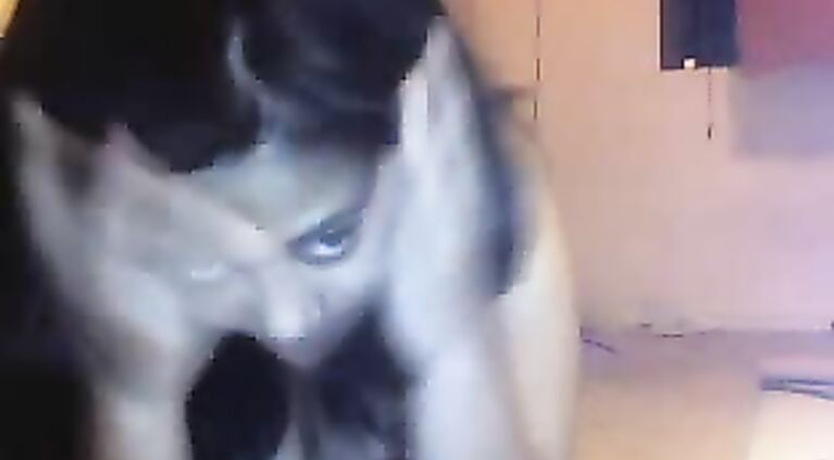 Sexy mature housewife from Assam with big milky boobs pressed while she gives h