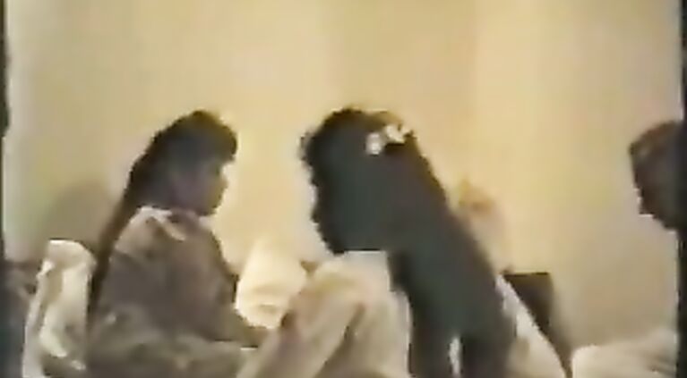 Mature bhabhi laying naked in bed with juicy boob fully visible and fucked hard