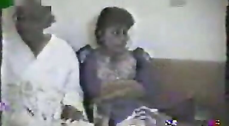 Masked indian wife Anuradha giving her horny men a blowjob who filmed her naked
